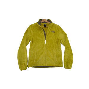 The North Face Osito Fleece Jacket XS Lime Yellow Green Soft Full Zip Women’s